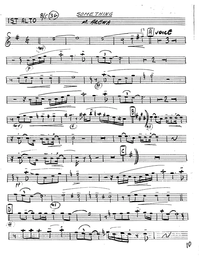 Something score preview