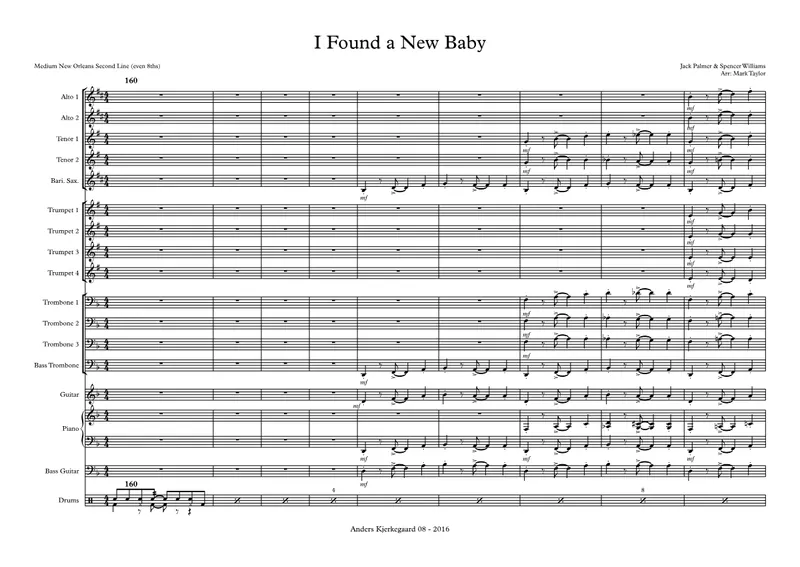 I Found A New Baby score preview
