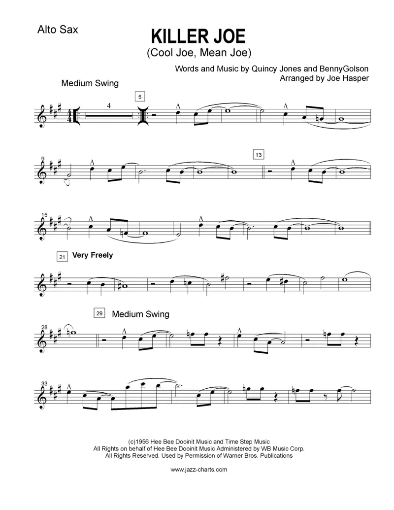 Killer Joe score preview