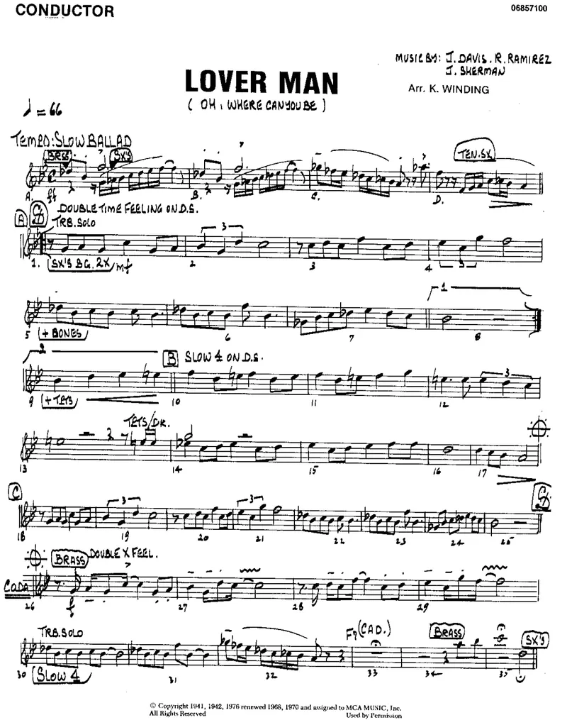 Lover Man preview page 1
