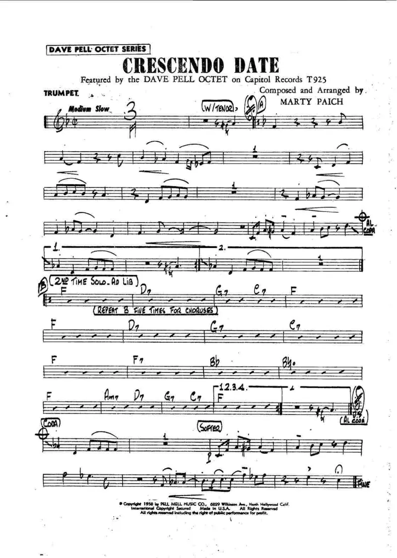 Crescendo Date score preview