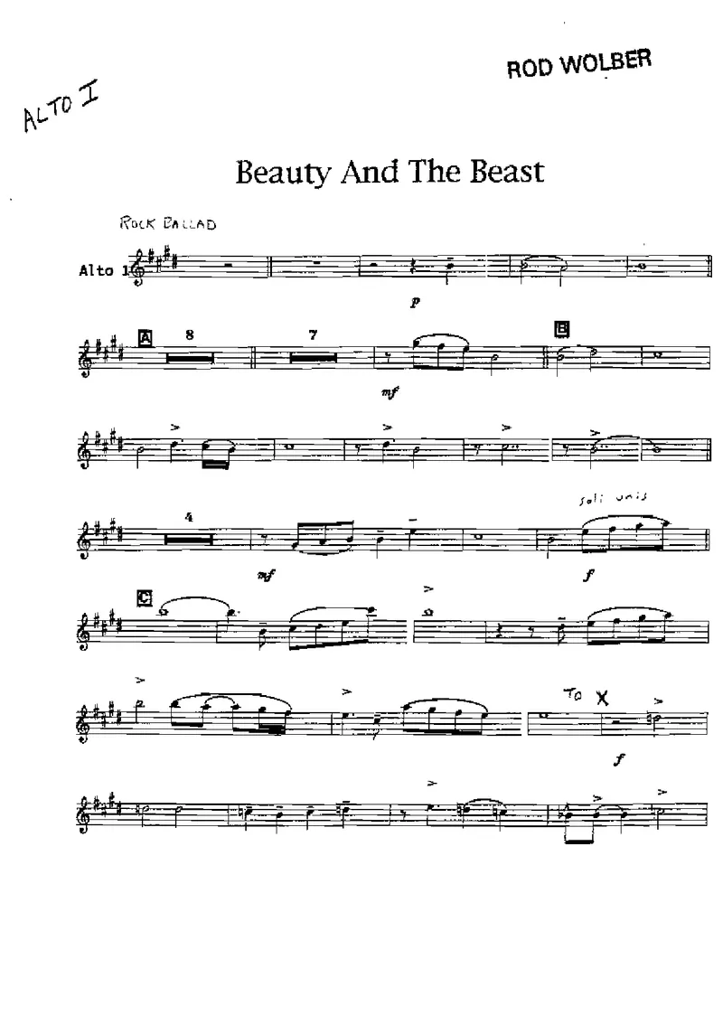 Beauty And The Best score preview
