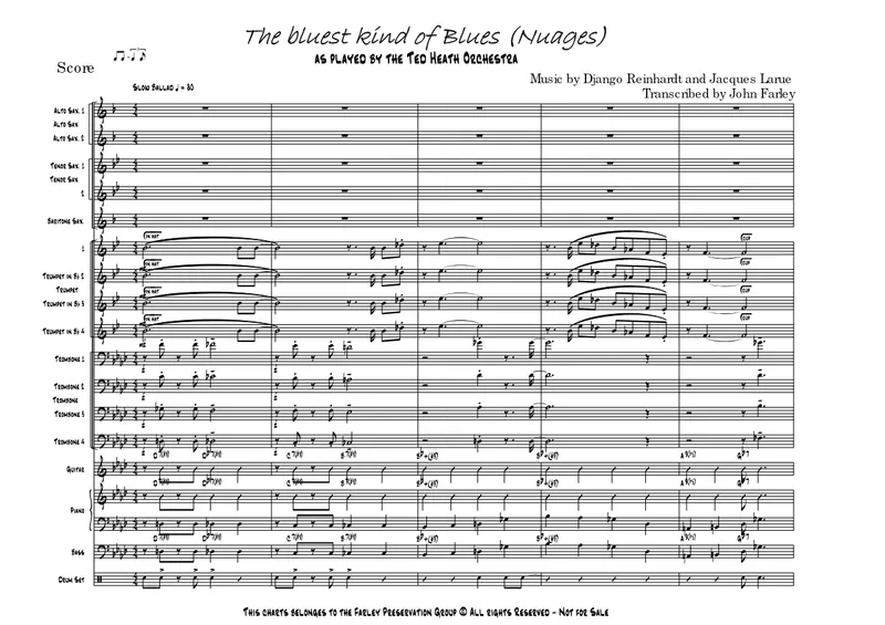 Nuages score preview