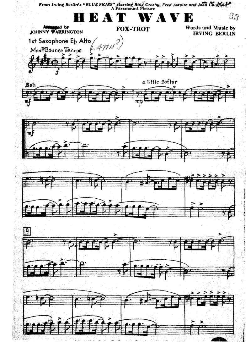 Heat Wave score preview