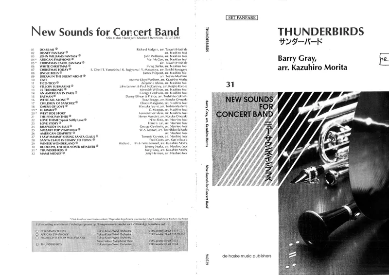 Thunderbirds score preview