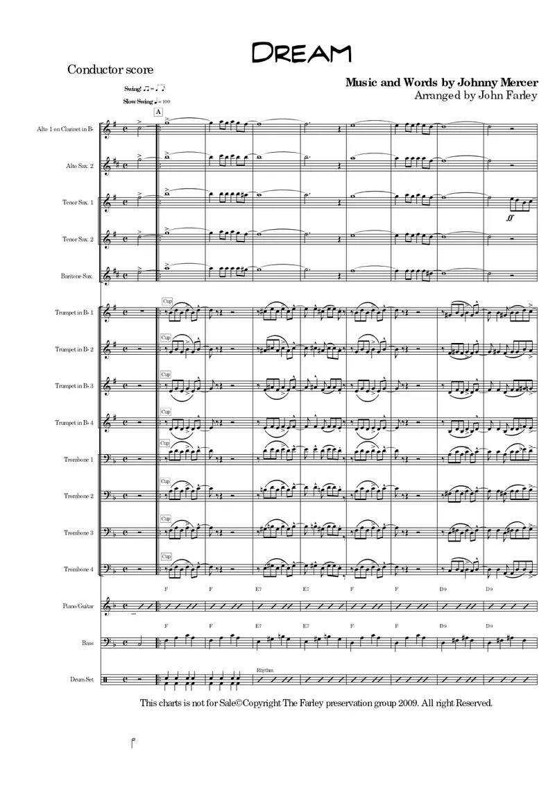 Dream score preview