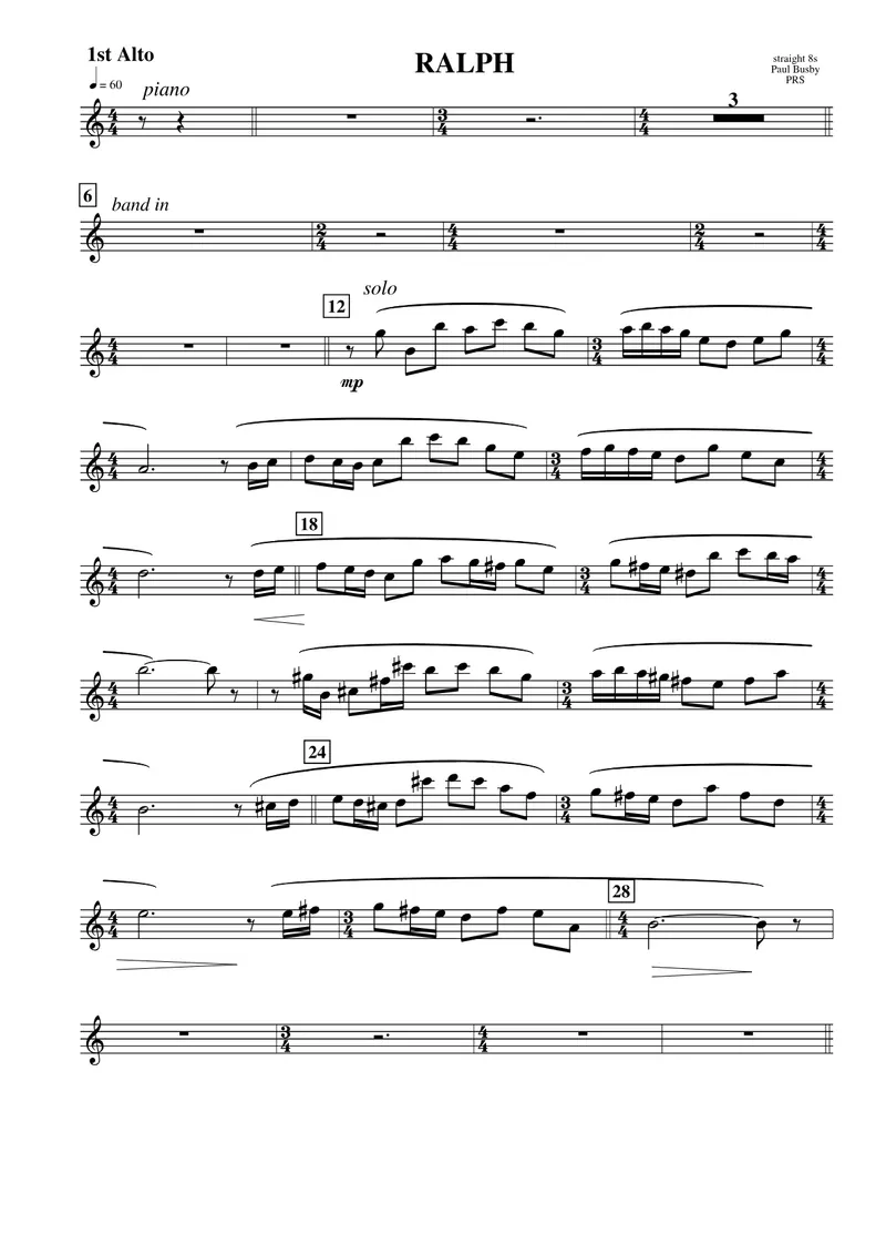 Ralph score preview