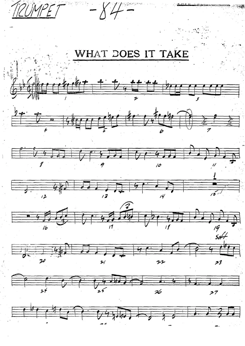 What Does It Take score preview