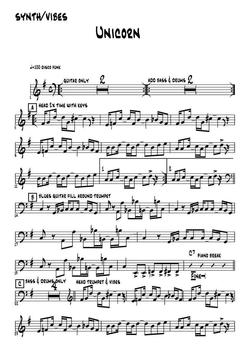 Unicorn Combo score preview