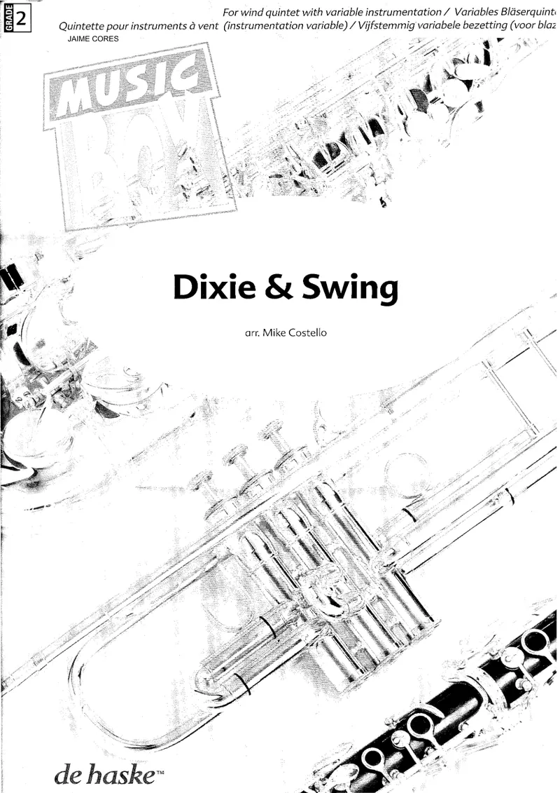 Dixie & Swing score preview