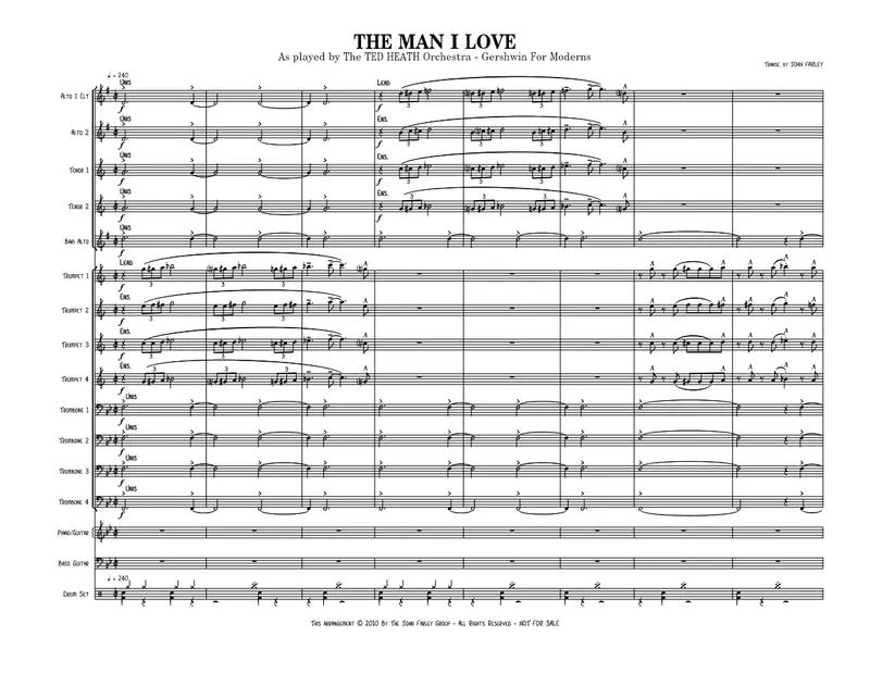 The Man I Love score preview