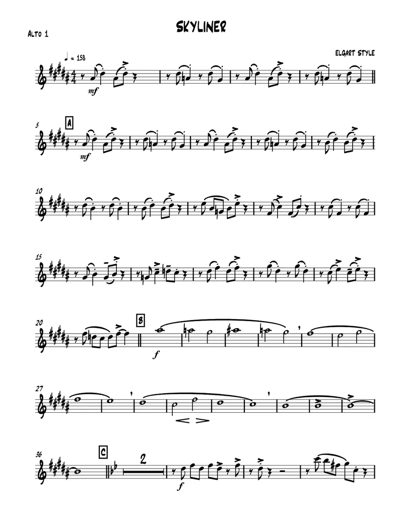 Skyliner score preview