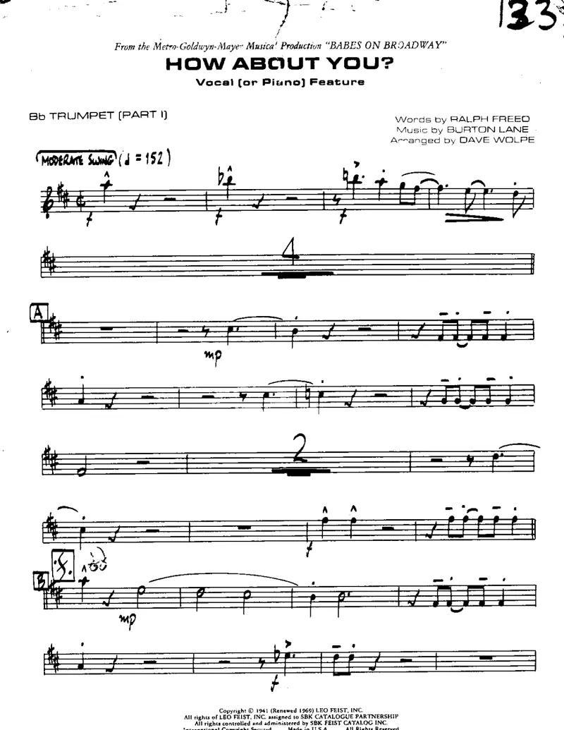 How About You score preview