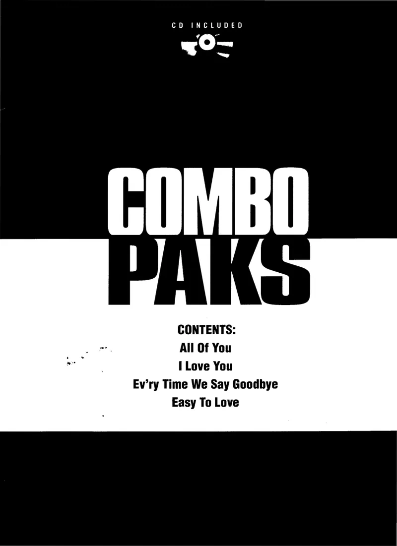 Jazz Combo pak#33 Cole Porter Mantooth score preview