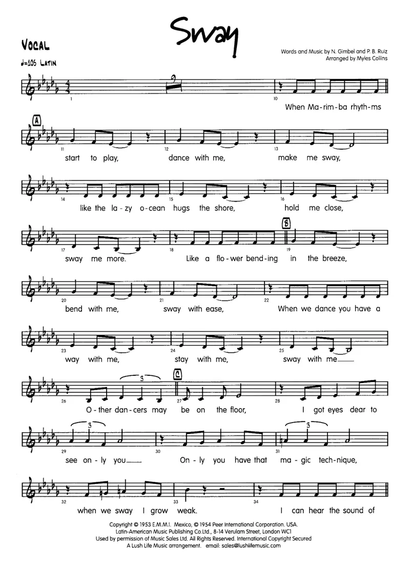Sway score preview