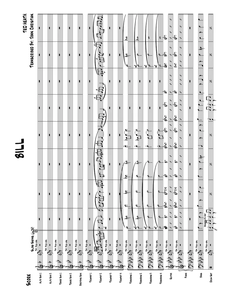 Bill score preview