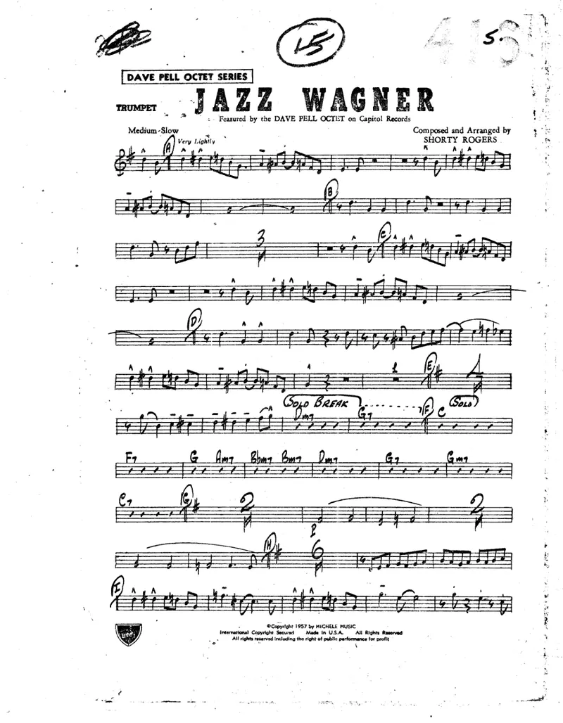 Jazz Wagner score preview