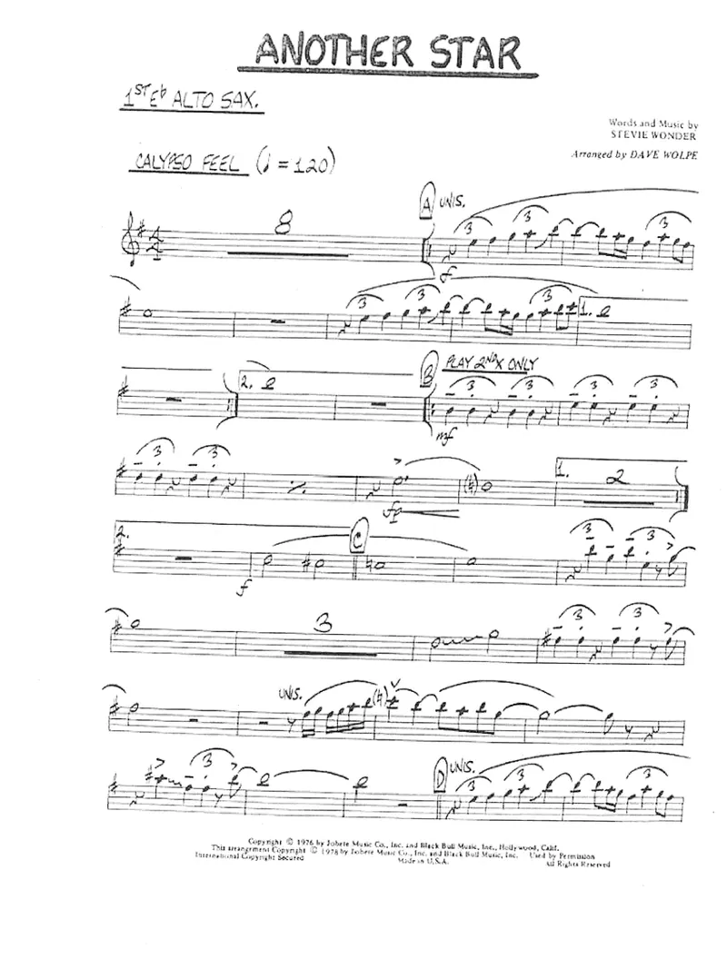 Another Star score preview