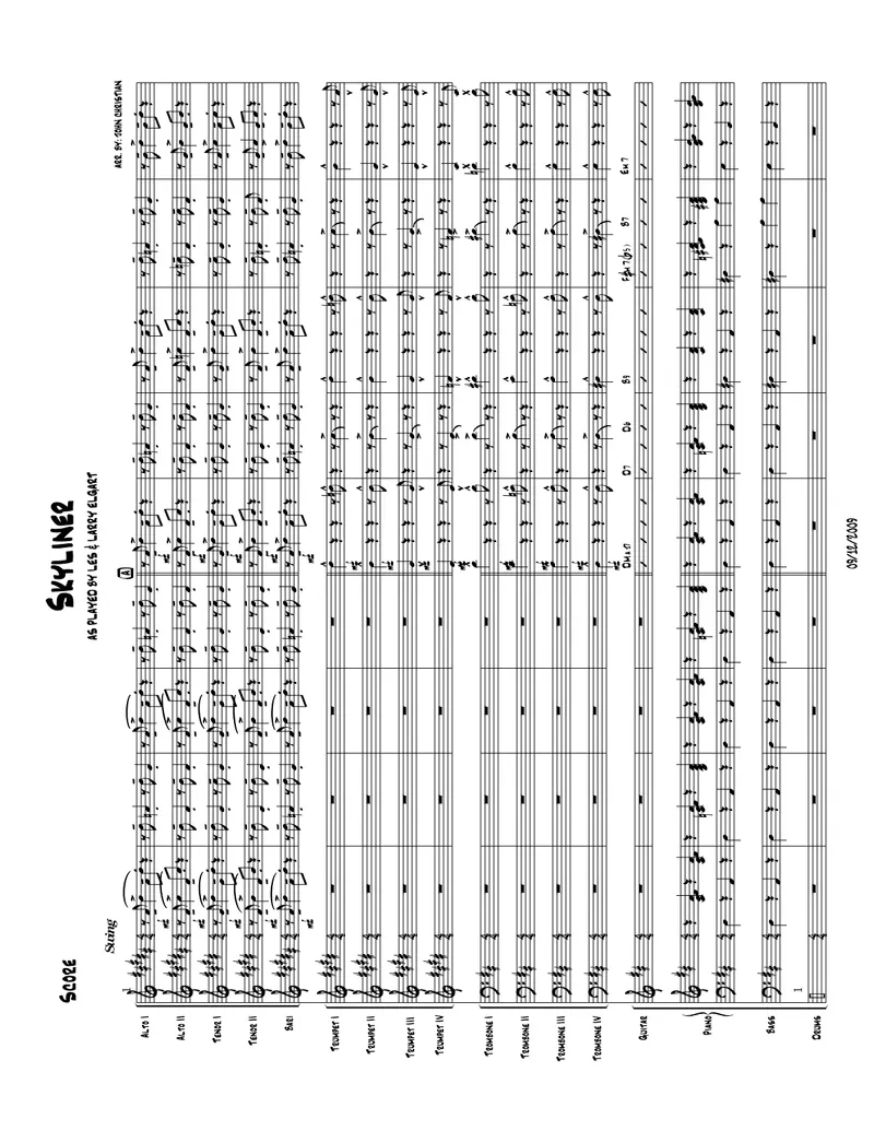 Skyliner score preview