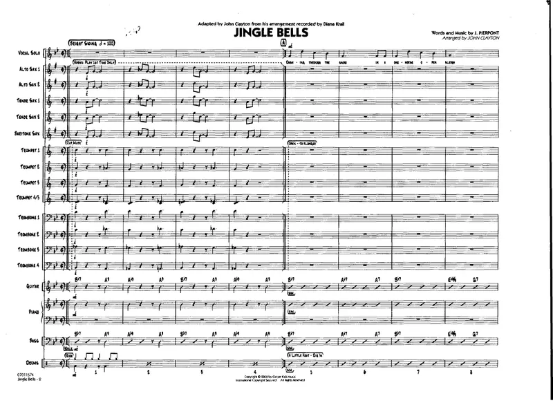 Jingle Bells score preview