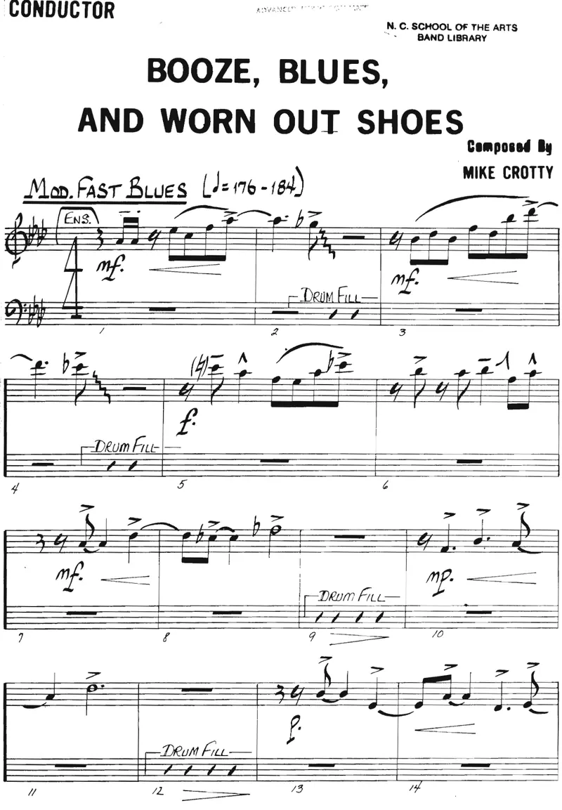 Booze,Blues, And Worn Out Shoes preview page 1