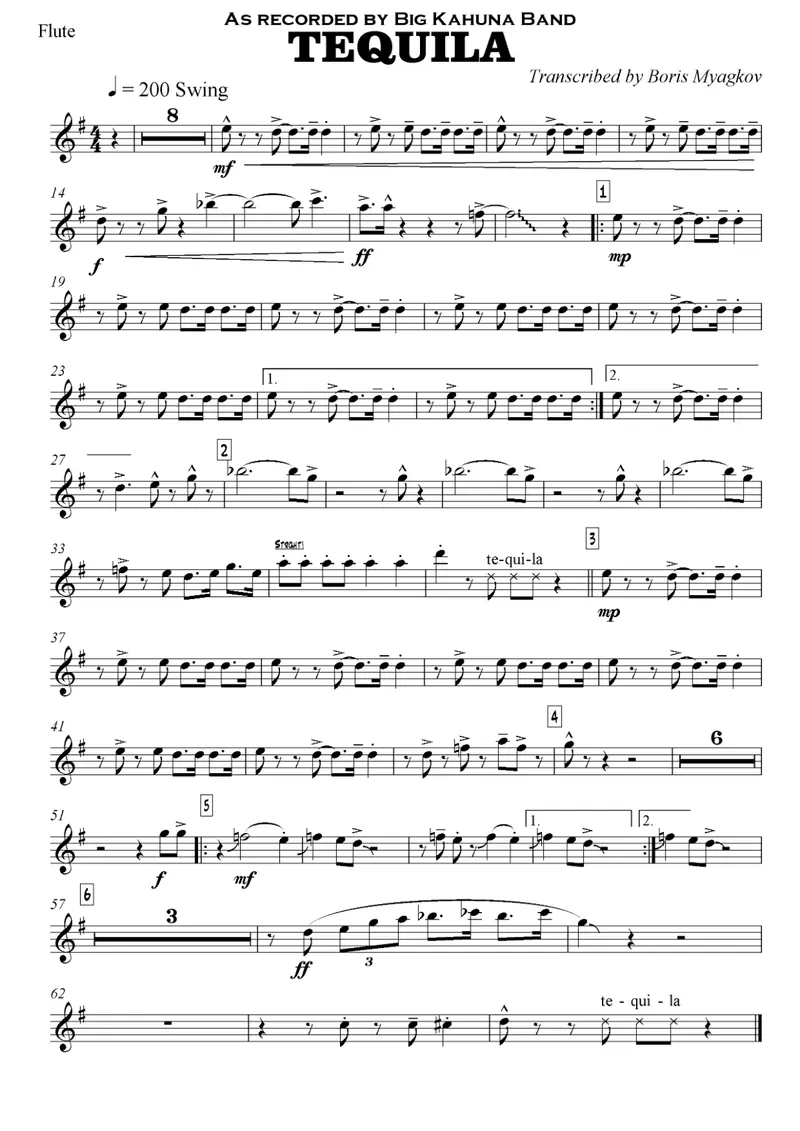 Tequila score preview