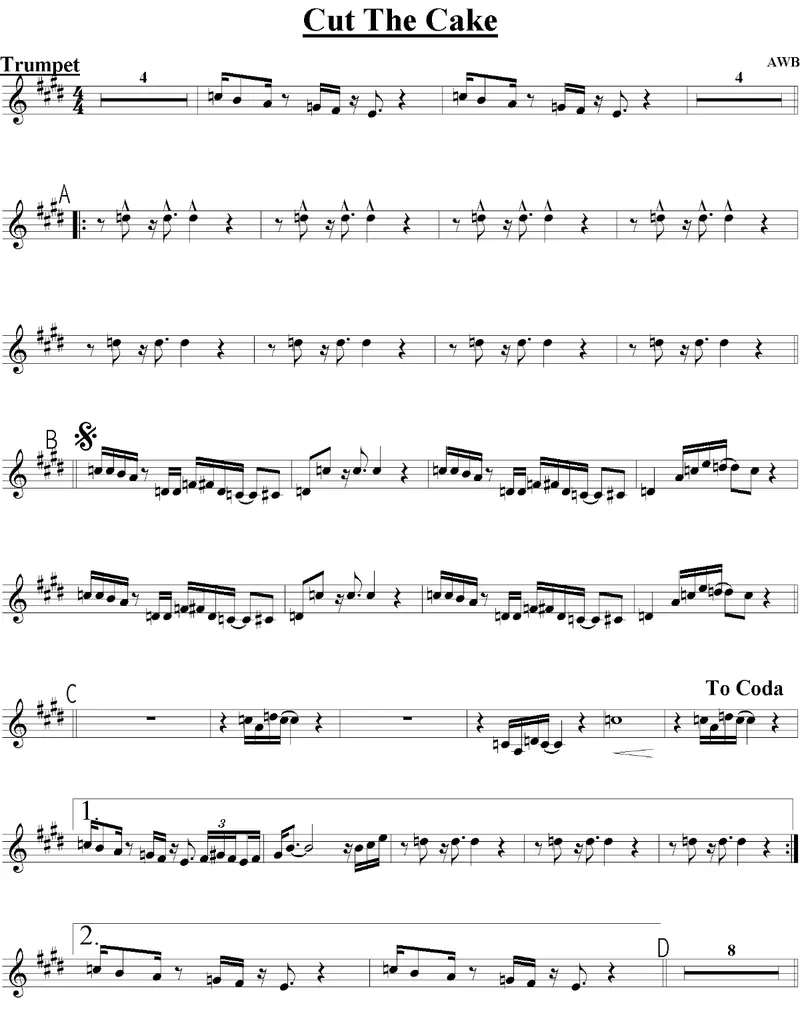 Cut the Cake 3 Horn score preview