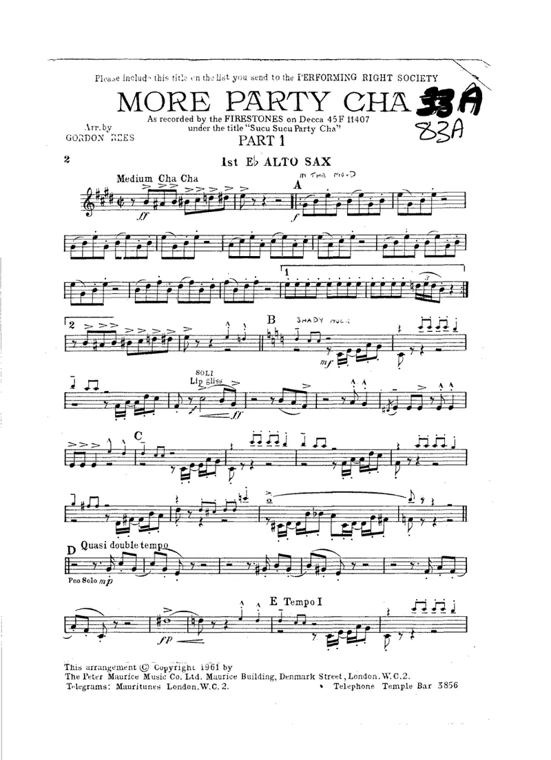 More Party Cha - score preview