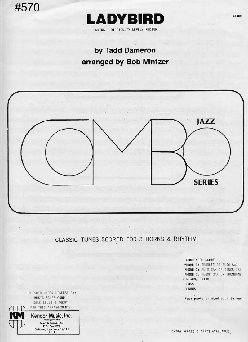 LadyBird score preview