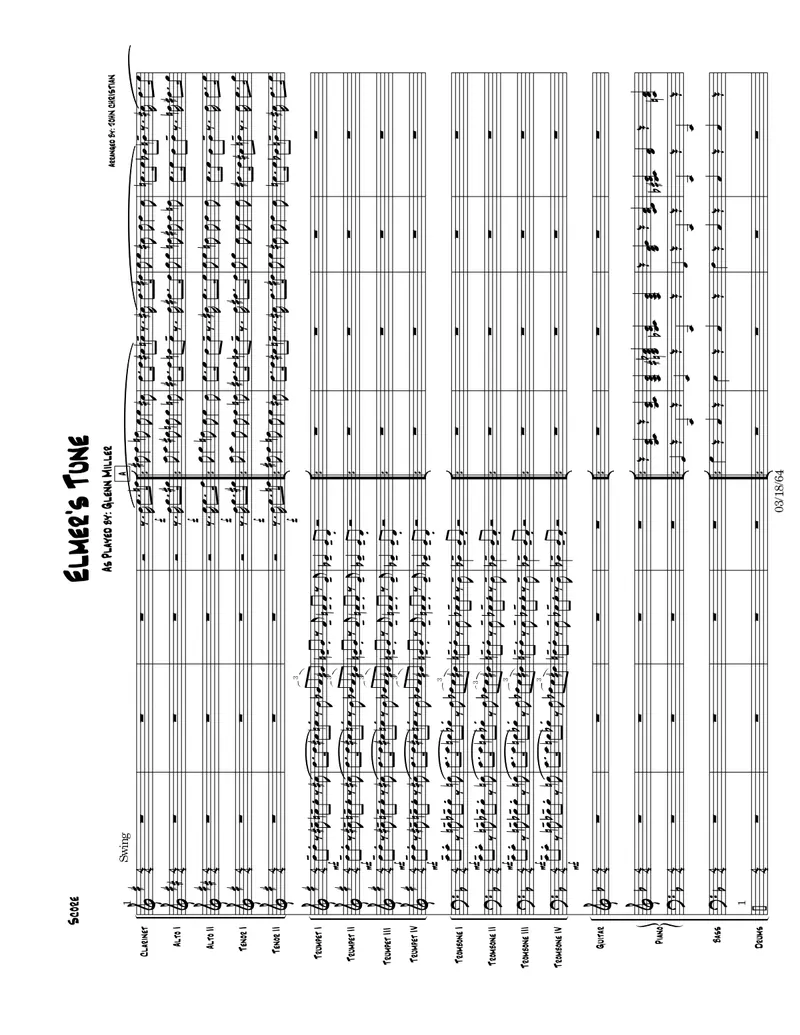 Elmer's Tune score preview