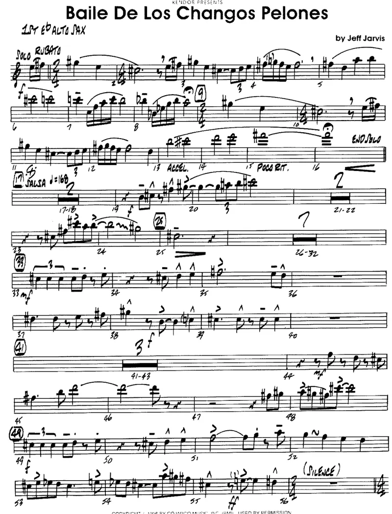 Baile De Los Changos Pelones score preview