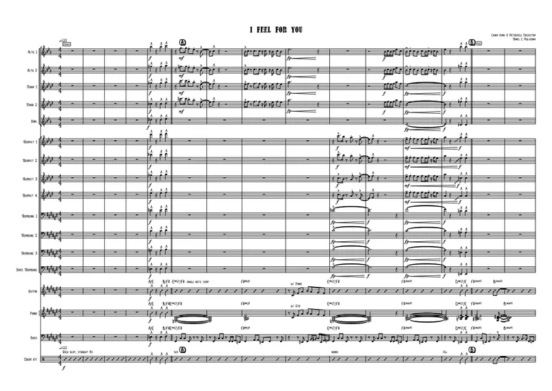 I Feel For You (Chaka Khan) Metropole Orchestra score preview