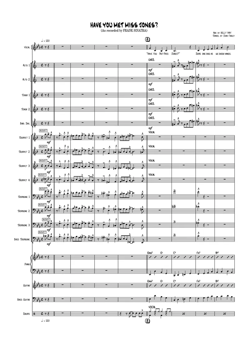 Have You Met Miss Jones score preview