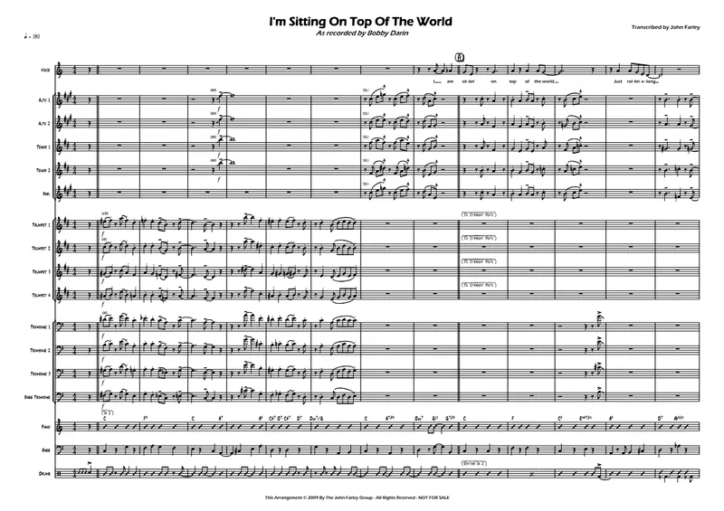 I'm Sittiing On Top Of The World (John Farley score preview
