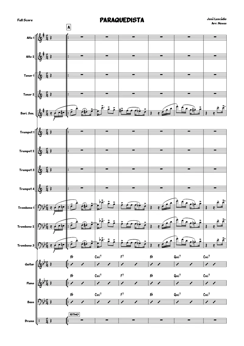 Paraquedista Jose Leocadio score preview