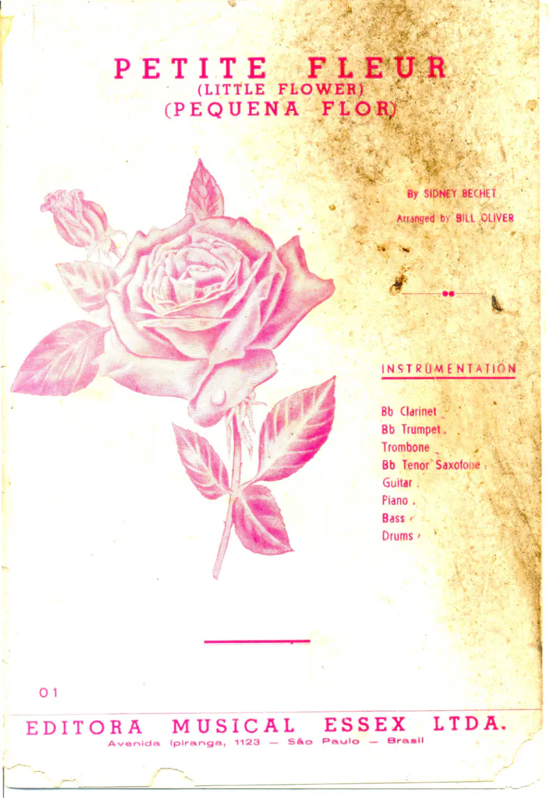 Petite Fleur score preview