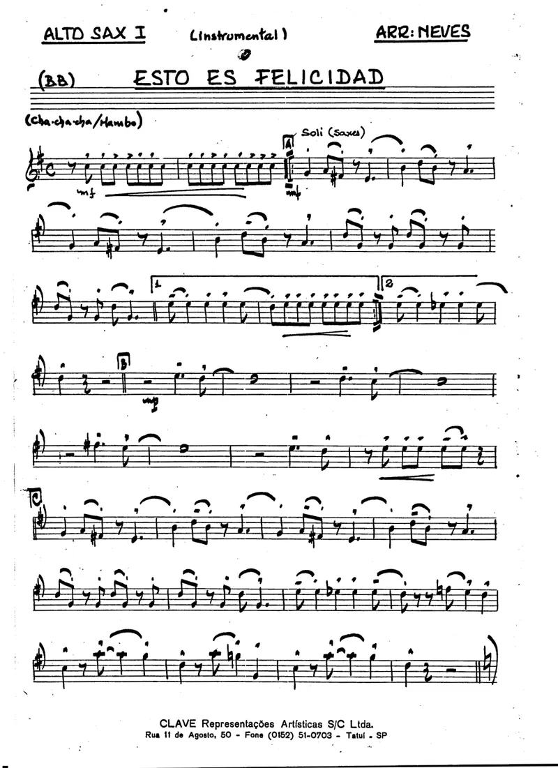 Esto Es Felicidad score preview