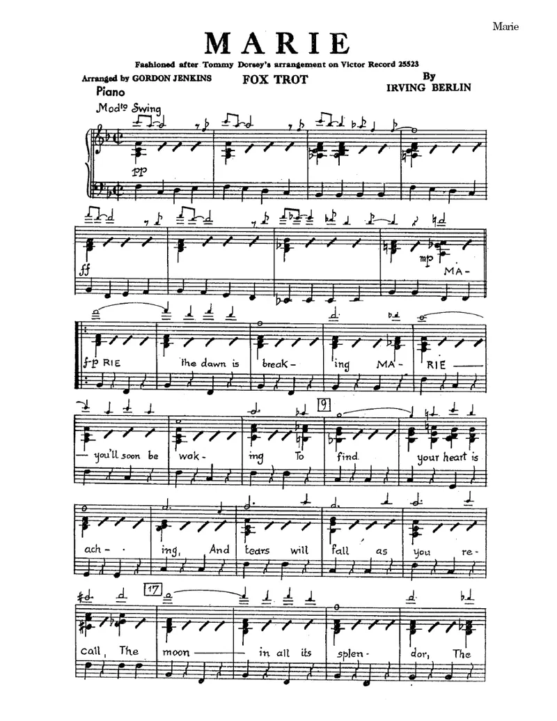 Marie score preview