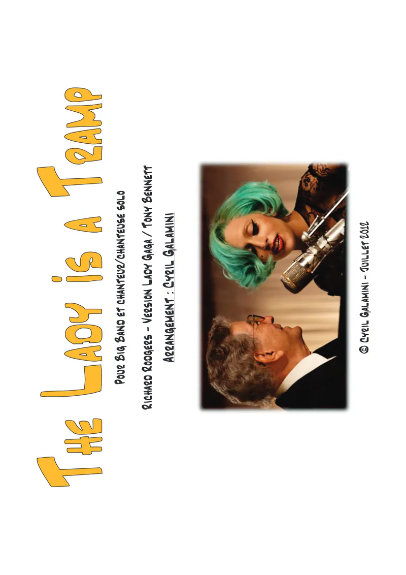 Lady Is A Tramp-Vocal score preview