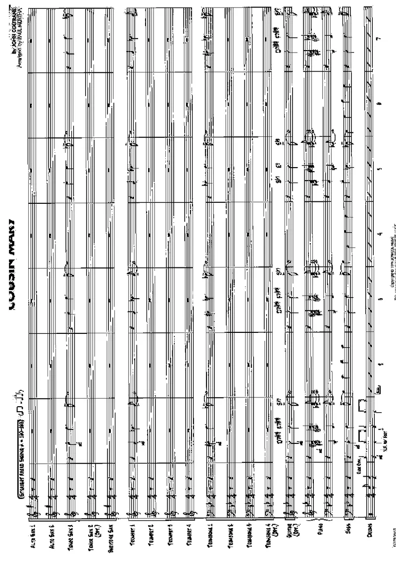 Cousin Mary score preview