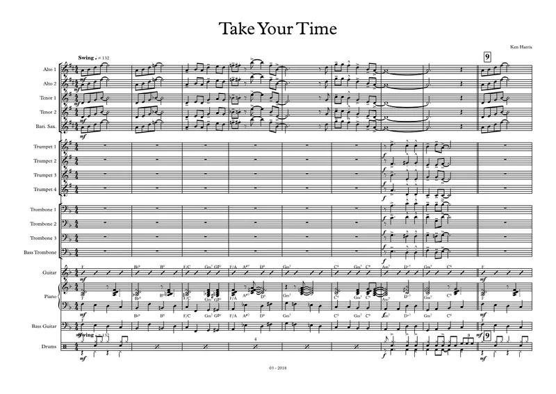 Take Your Time score preview