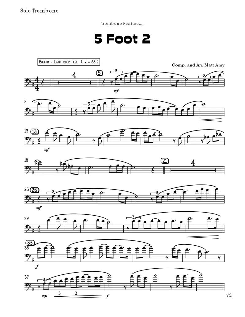 5 Foot score preview