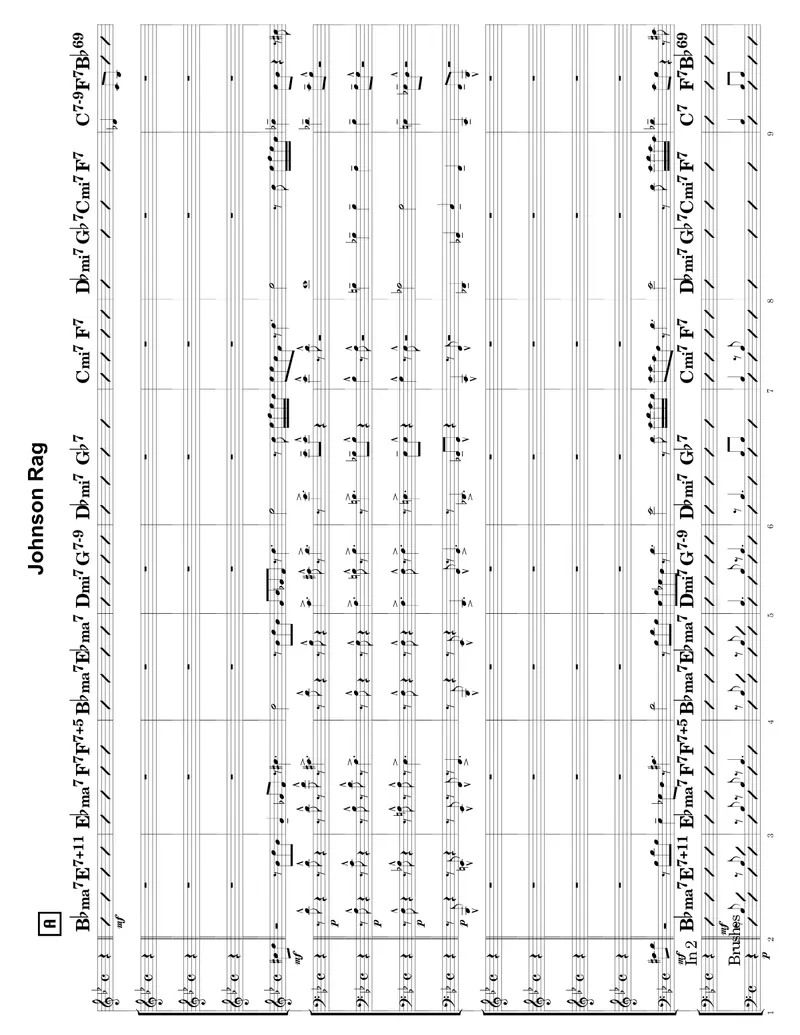 Johnson Rag score preview