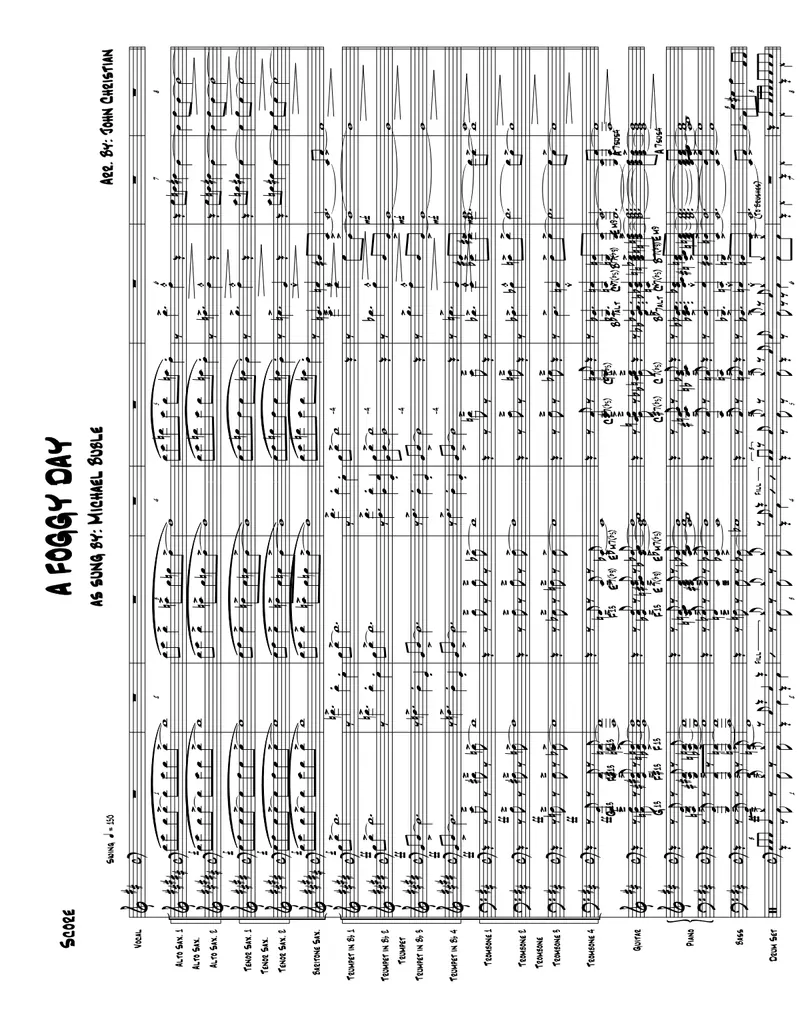 A Foggy Day score preview
