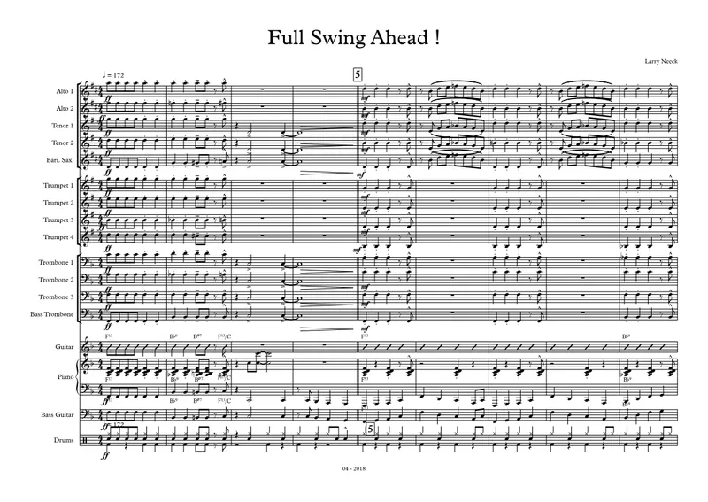 Full Swing Ahead preview page 1