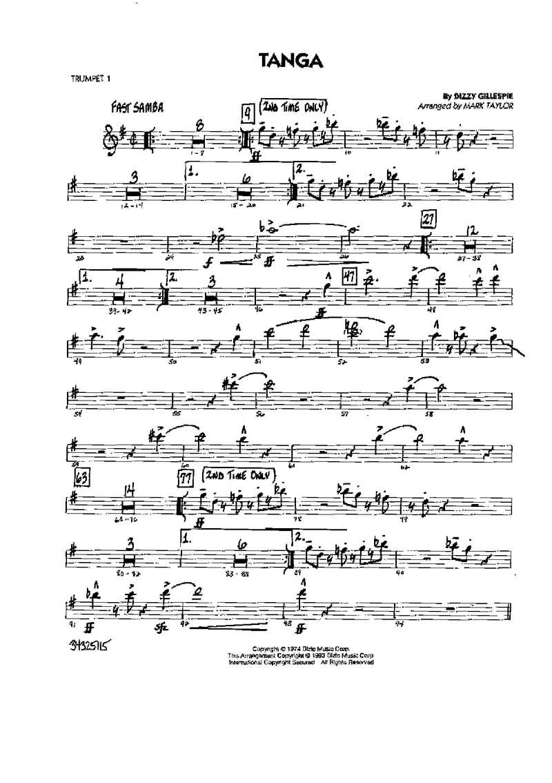 Tanga score preview