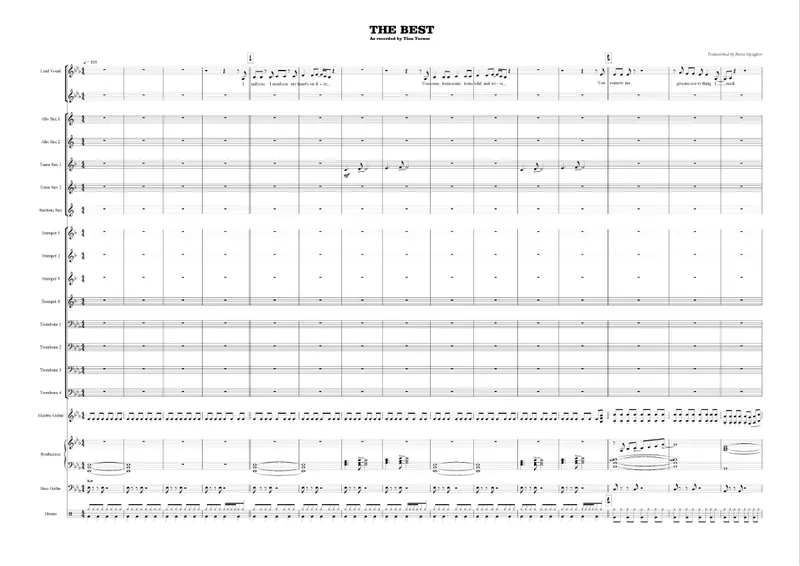The Best score preview