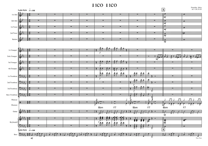 Tico Tico (Trumpet Feature) score preview