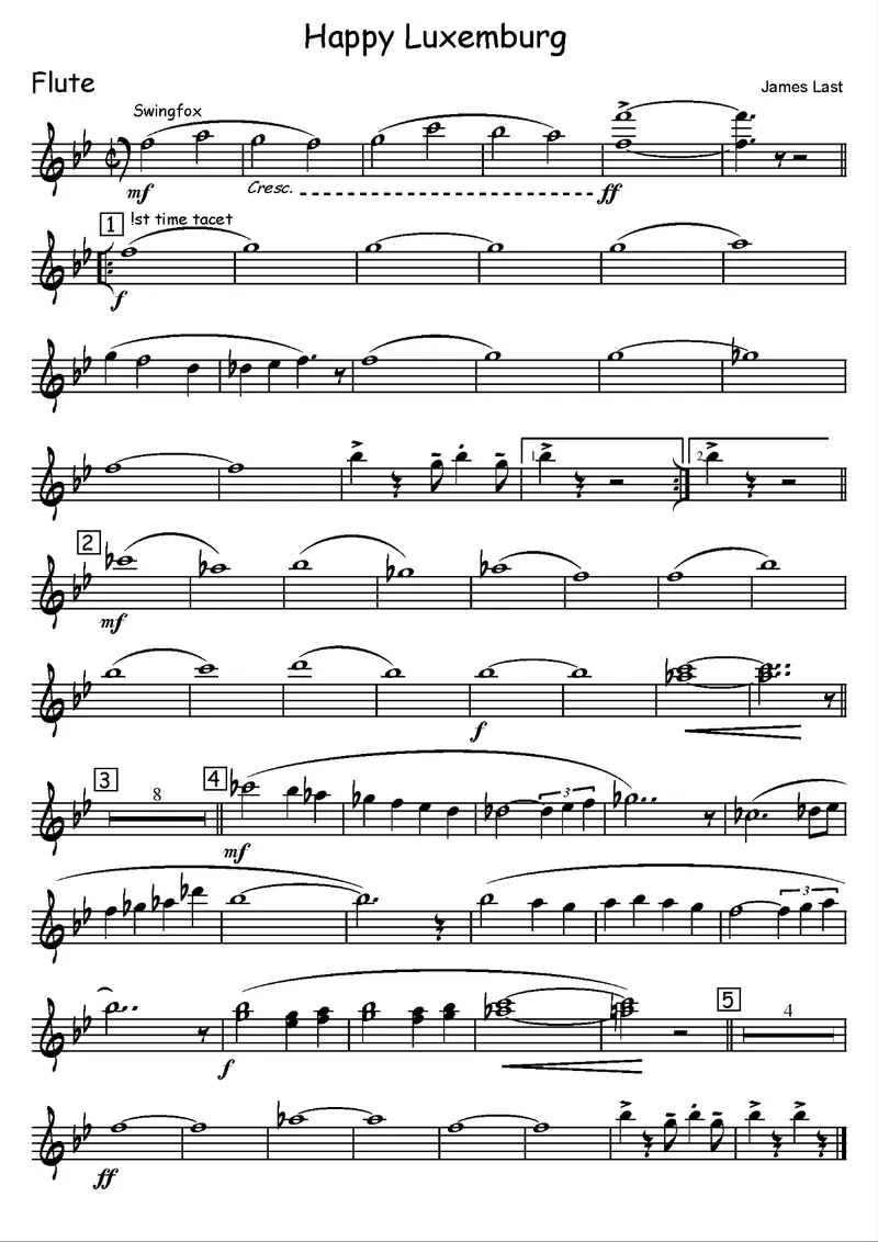 Happy Luxemburg score preview
