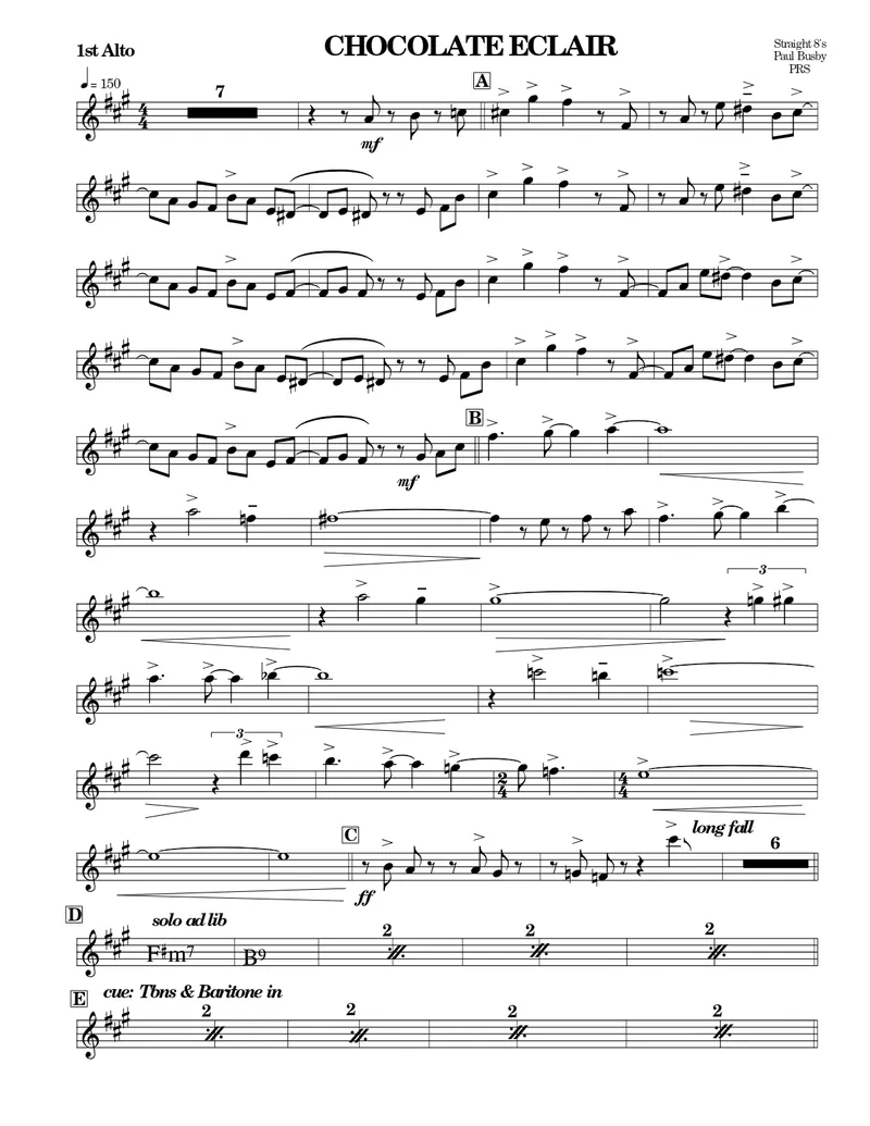 Chocolate Eclair score preview